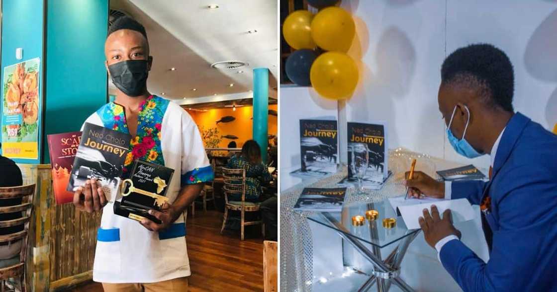 Author and budding businessman, Neo Cholo Author and budding businessman, Neo Cholo