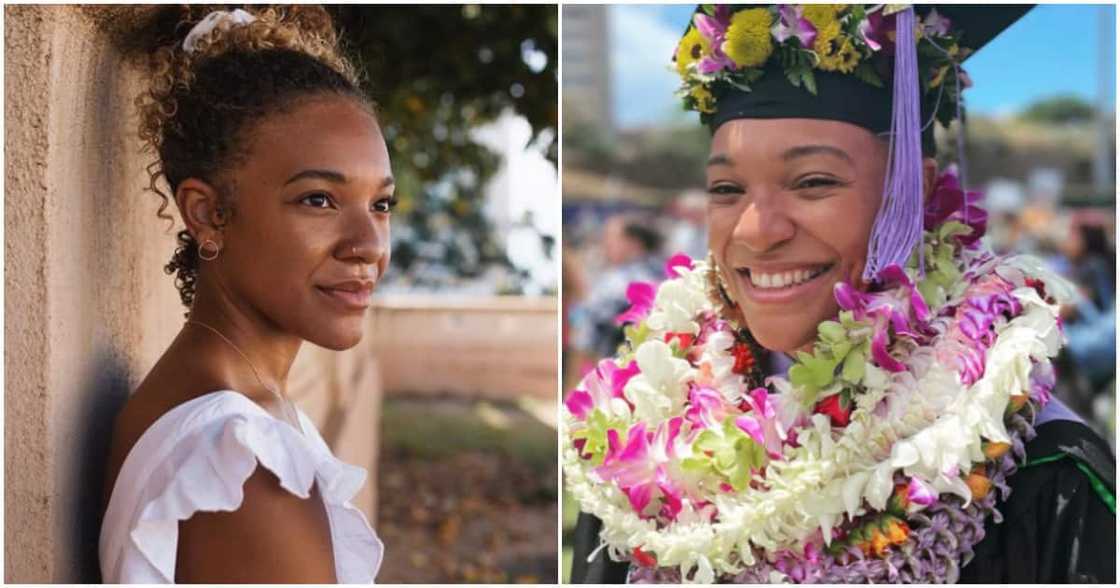 Danielle McCleave, graduate, woman Danielle McCleave, graduate, woman