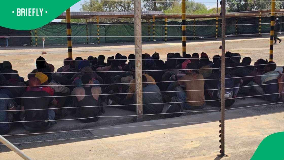 Stilfontein mine: Teenage Mozambican illegal miners repatriated back to the country Stilfontein mine: Teenage Mozambican illegal miners repatriated back to the country