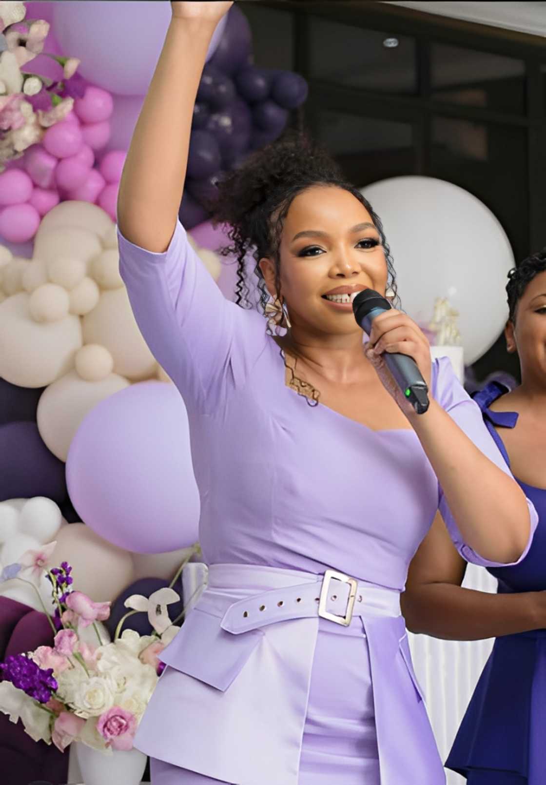 Thembisa Nxumalo shared a new stunning picture