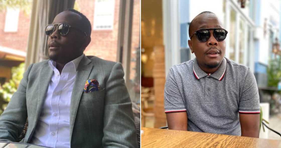 Khaya Mthethwa admitted to struggling after his divorce. Image: @khayamthethwa Khaya Mthethwa admitted to struggling after his divorce. Image: @khayamthethwa