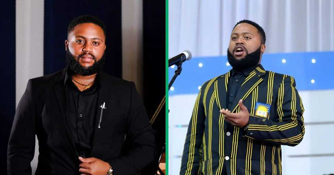 Sazi 'D'mitri' Gcaba is an international award-winning opera singer. Sazi 'D'mitri' Gcaba is an international award-winning opera singer.