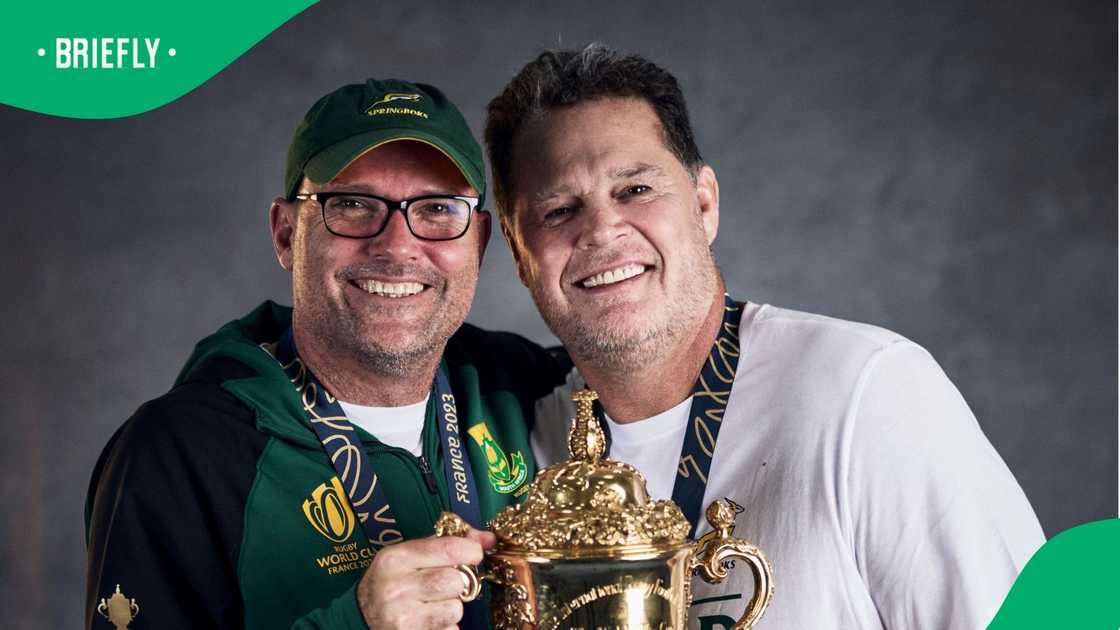 Rassie Erasmus, Jacque Nienaber, Springboks Rassie Erasmus, Jacque Nienaber, Springboks