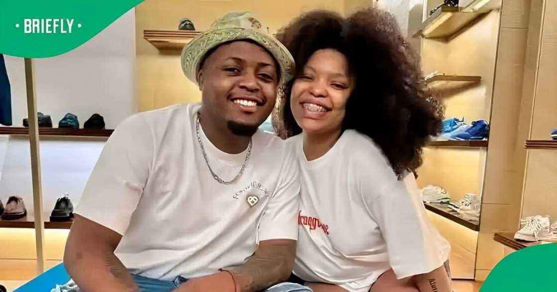 Mzansi showed love to Kelvin Momo and Babalwa M's romance