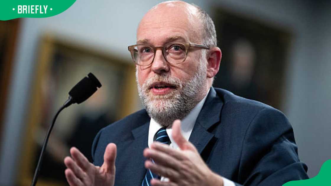 Russell Vought during the House Appropriations Subcommittee Russell Vought during the House Appropriations Subcommittee