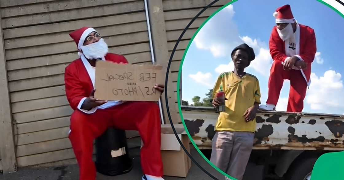 SA floored by unemployed Santa