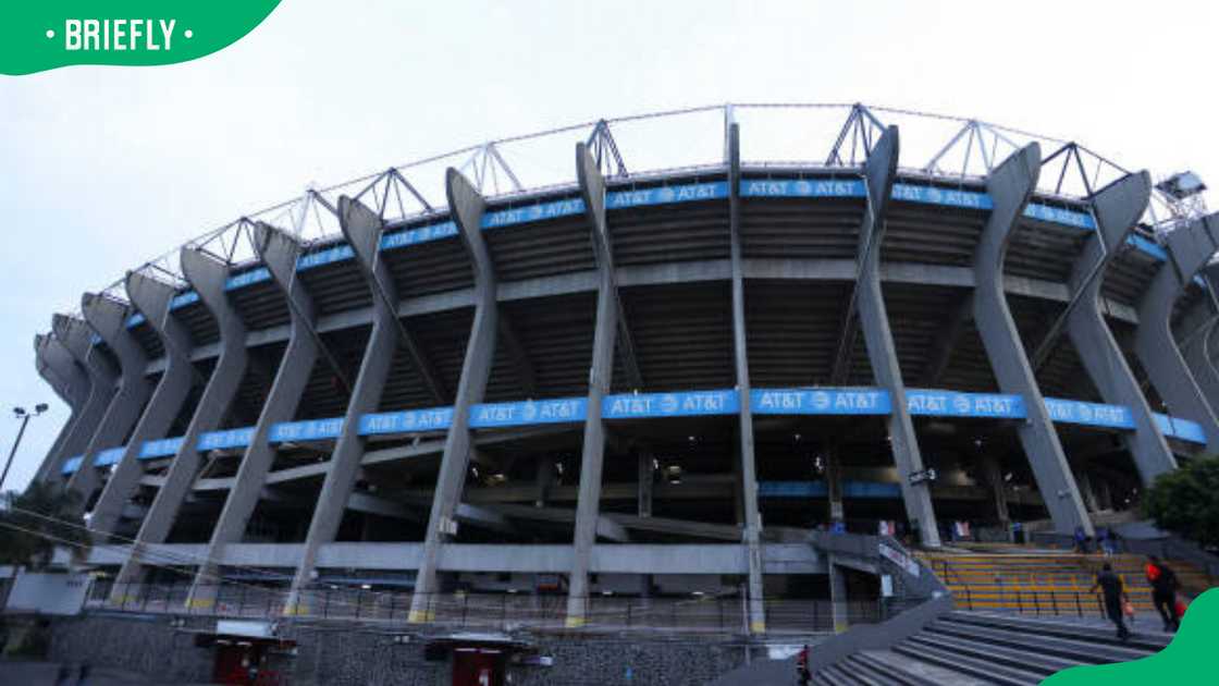 General view of the Azteca Stadium