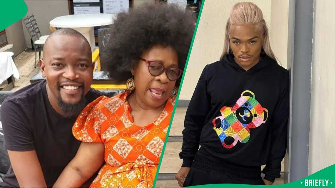 Lillian Dube spoke about Moshe Ndiki and Somizi Mhlongo's beef