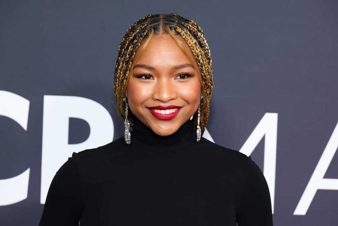 Laya DeLeon Hayes at the 2024 NAACP Image Awards Dinner Laya DeLeon Hayes at the 2024 NAACP Image Awards Dinner