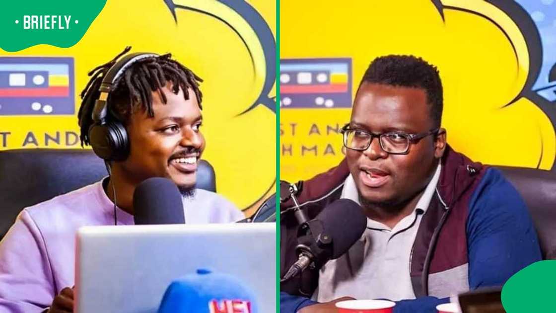 Sol Phenduka and MacG's dance skills were mocked. Sol Phenduka and MacG's dance skills were mocked.