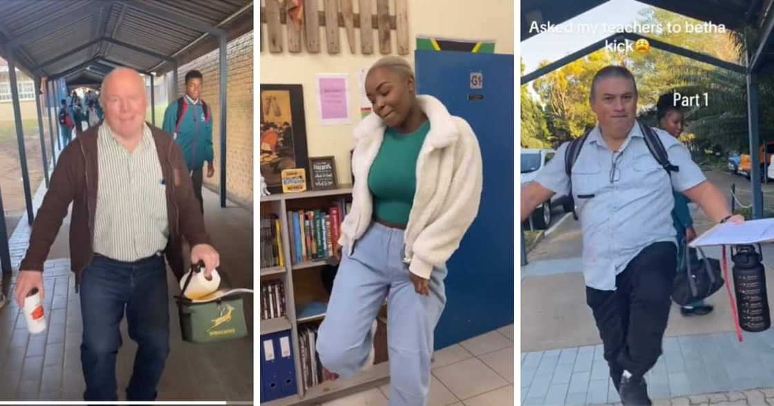 Uitsig High teachers attempt Betha Kick TikTok challenge