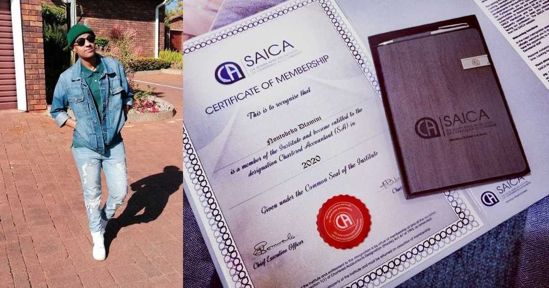 Local man celebrates becoming chartered account Local man celebrates becoming chartered account