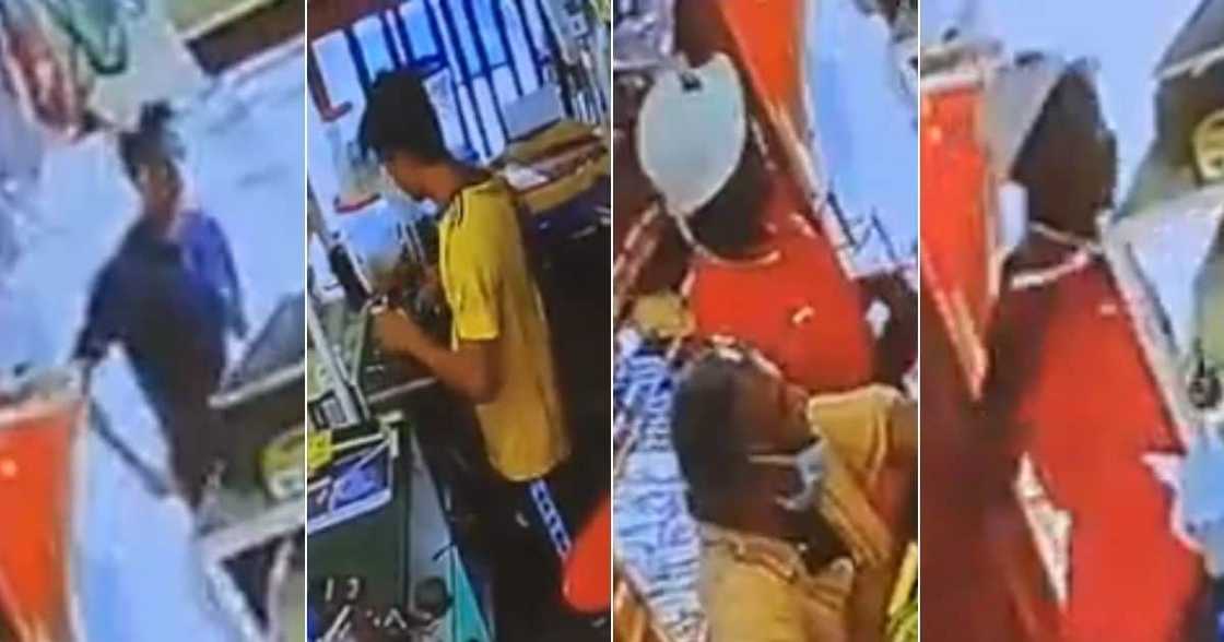 Thug Runs, Away, With Shop, Owner’s Cellphone, Seconds, SA Unhappy, Crime