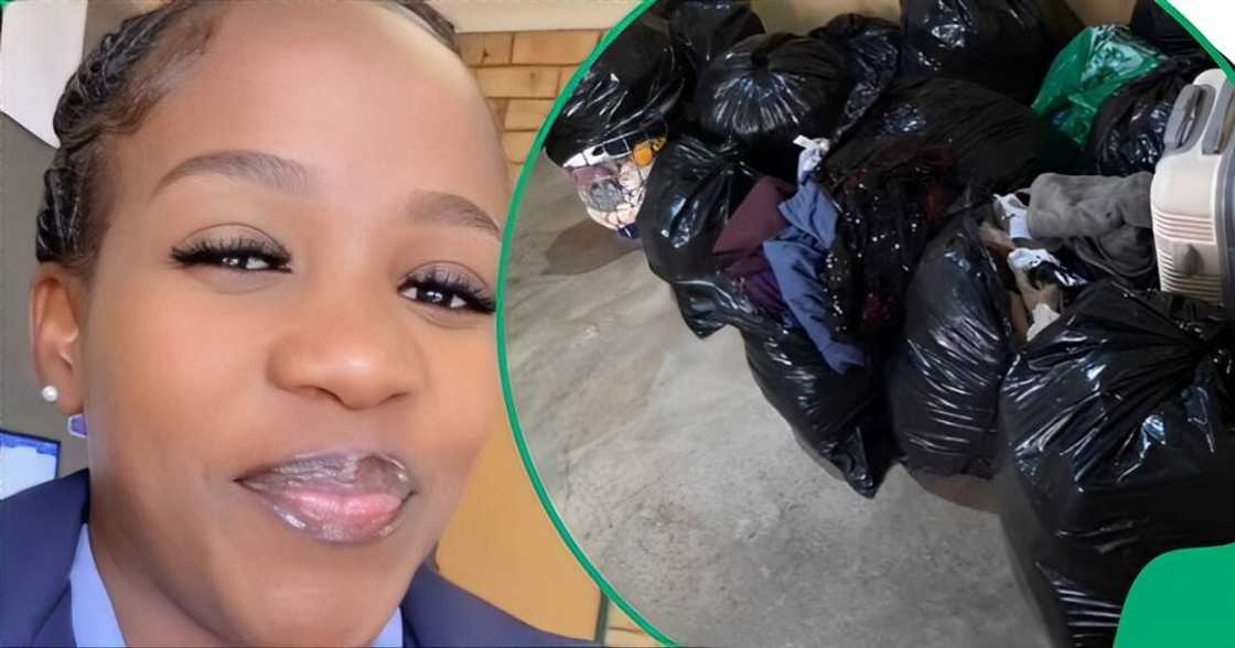 A woman left her abusive husband of eight years A woman left her abusive husband of eight years