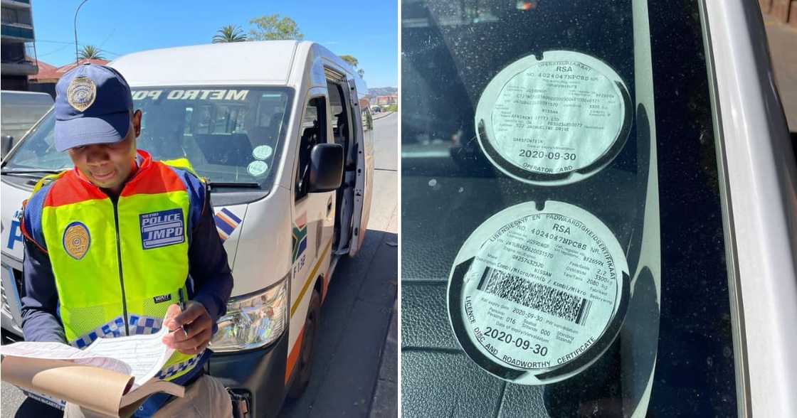 JMPD officer found with an expired licence disk JMPD officer found with an expired licence disk