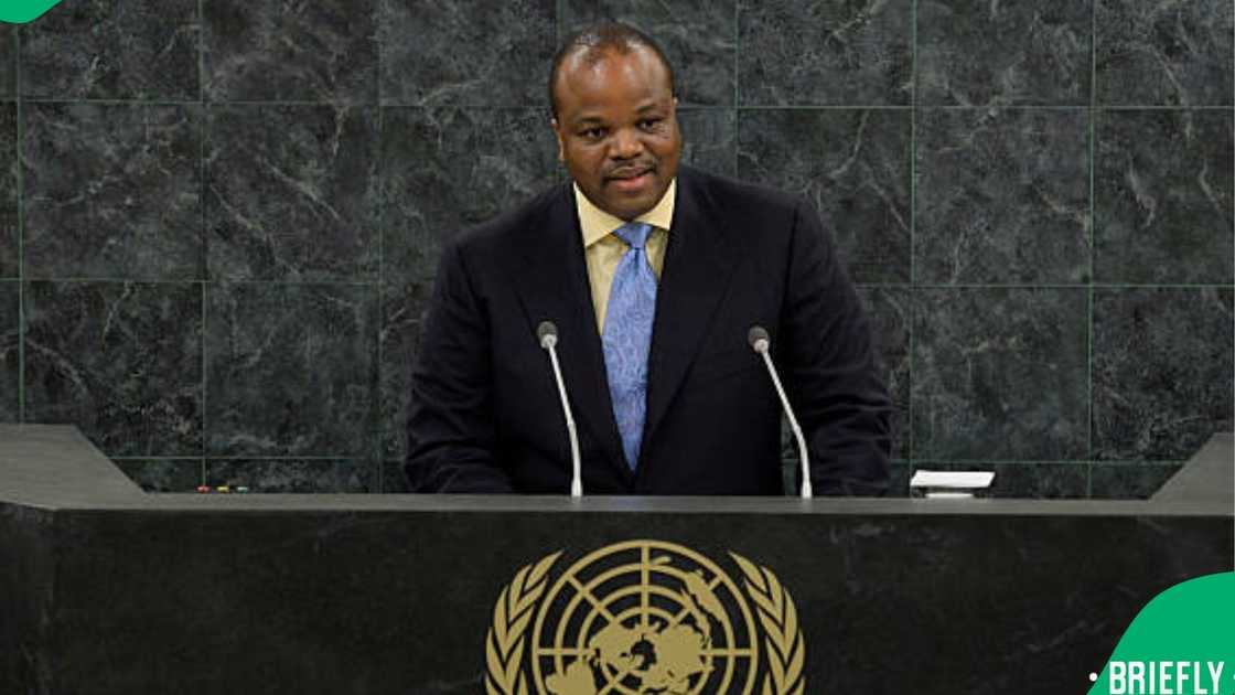 King Mswati III