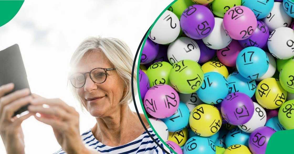 An American woman won the lottery worth millions of rands.