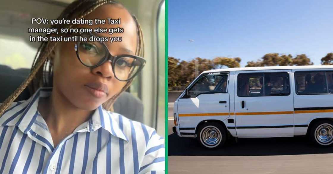 A KZN woman joked on TikTok about dating a taxi driver who dropped her off before letting anyone in. A KZN woman joked on TikTok about dating a taxi driver who dropped her off before letting anyone in.
