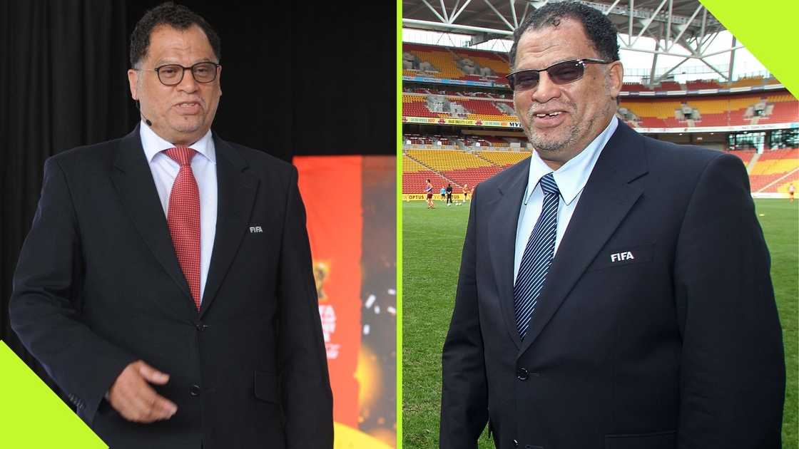 SAFA president Danny Jordaan was arrested by the Hawks.