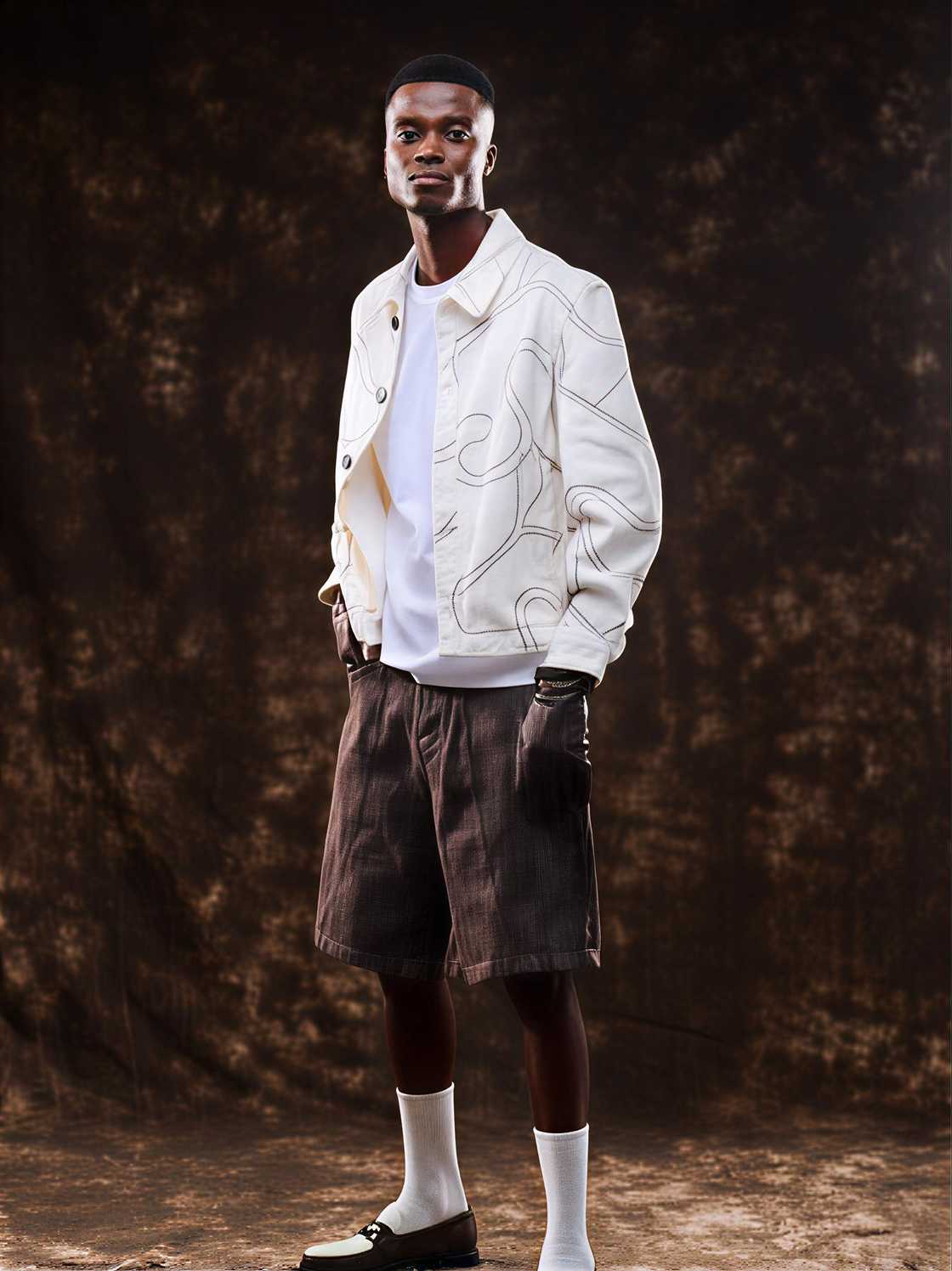 A picture of King Monada with his wives went viral