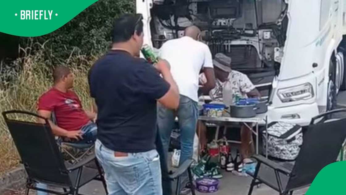 Truck drivers from SA in Ireland