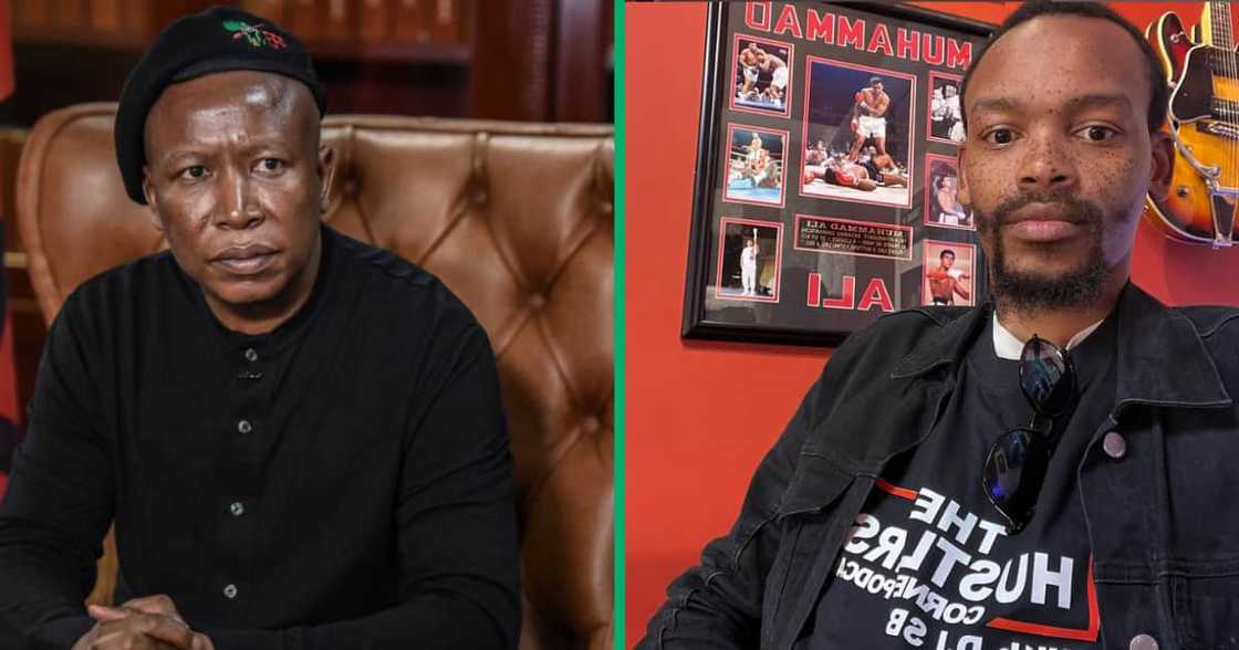 Nota Baloyi bashed EFF president Julius Malema Nota Baloyi bashed EFF president Julius Malema