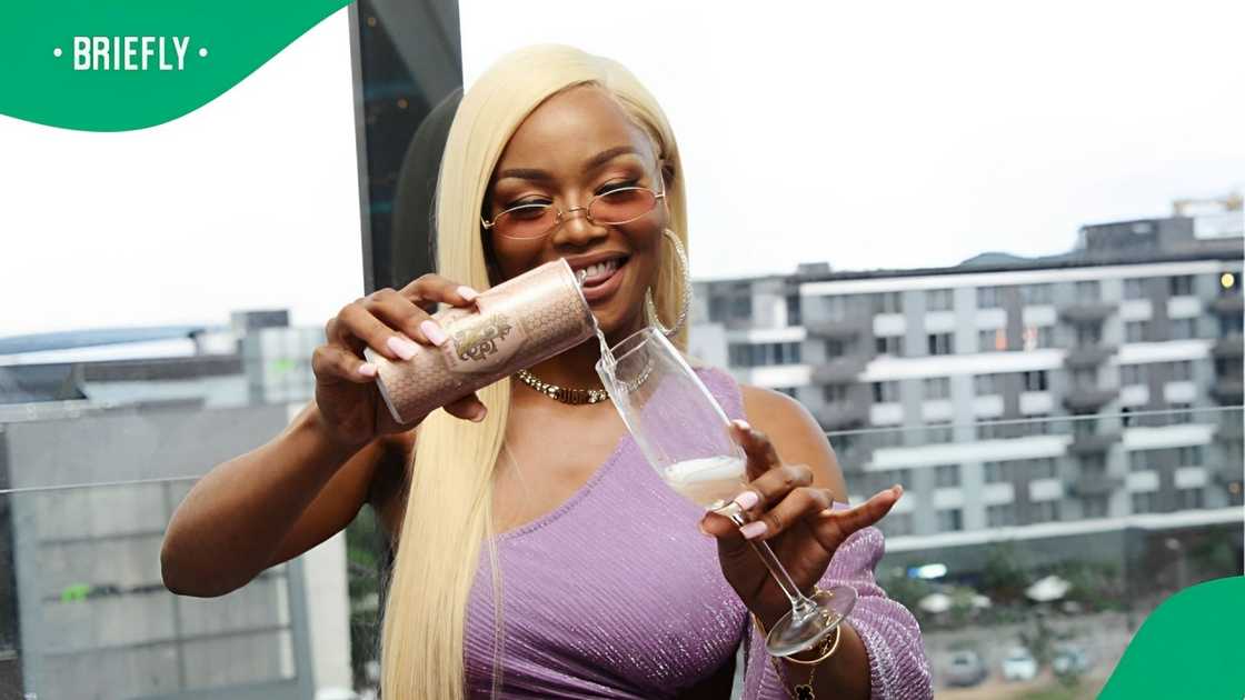 Bonang Matheba celebrates her success Bonang Matheba celebrates her success