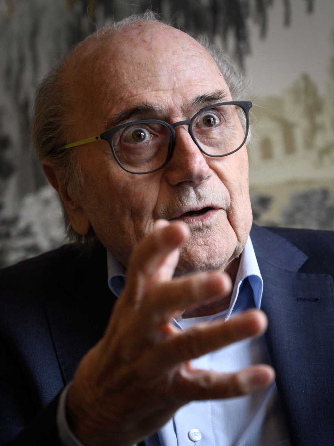 Image of former FIFA President Sepp Blatter