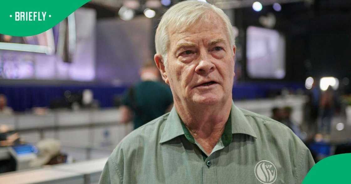 The minister of correctional services Pieter Groenewald complained about budget cuts The minister of correctional services Pieter Groenewald complained about budget cuts