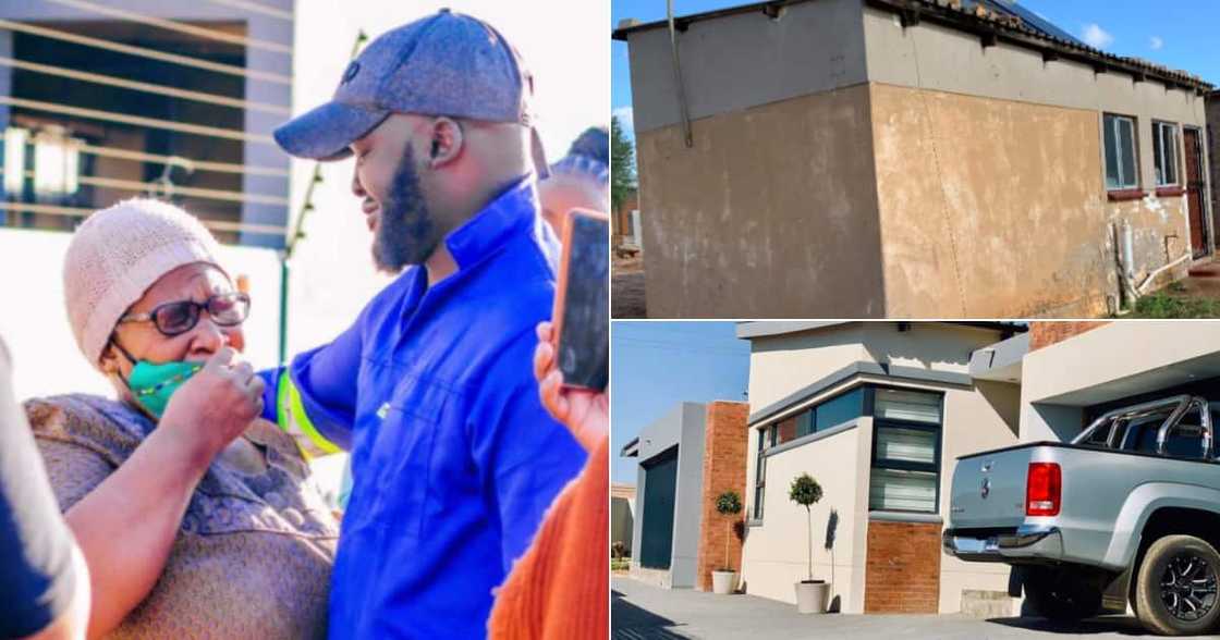 ‘I Would Take Care of Her’: Man Who Endured Poverty as a Kid Builds Mom New House ‘I Would Take Care of Her’: Man Who Endured Poverty as a Kid Builds Mom New House