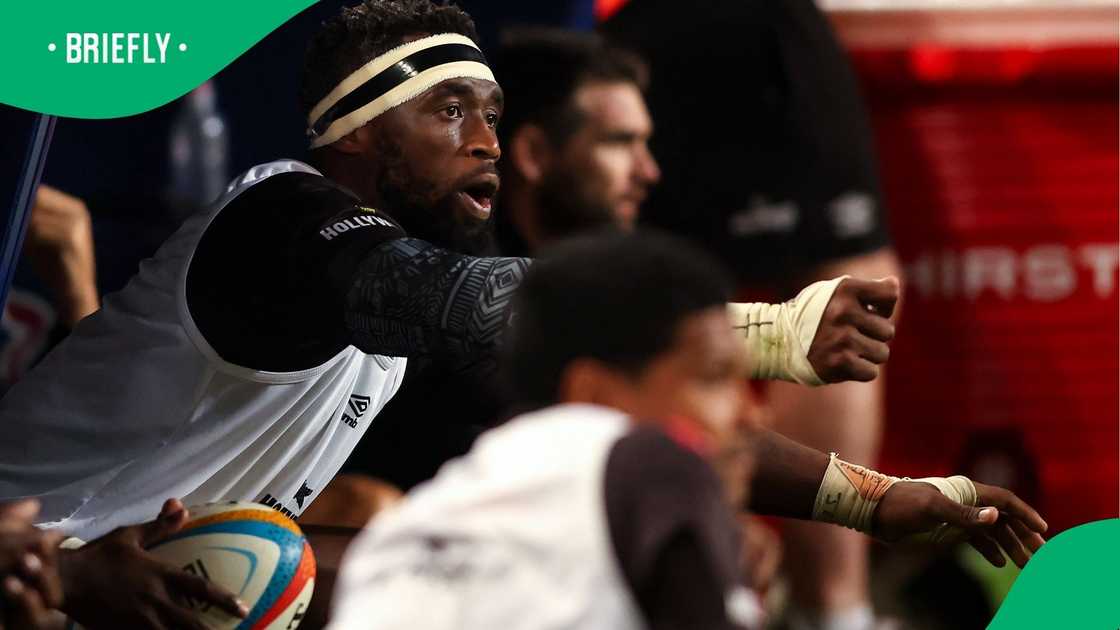 Kolisi made history by becoming the first black man to hold the position Kolisi made history by becoming the first black man to hold the position