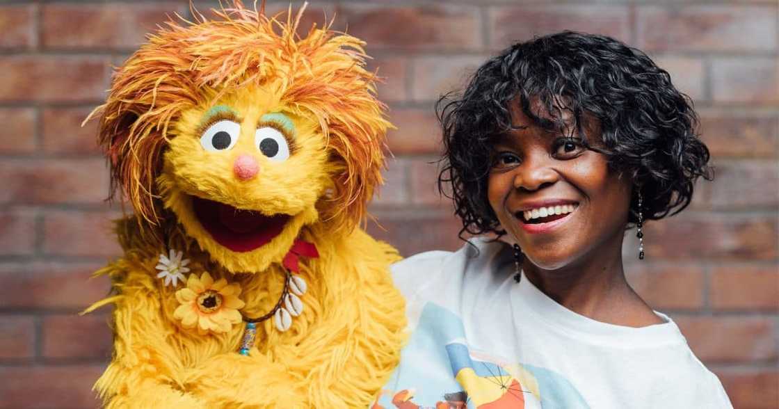 'Takalani Sesame' muppet Kami celebrated birthday. 'Takalani Sesame' muppet Kami celebrated birthday.