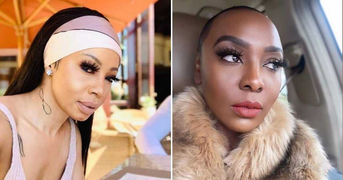 Kelly Khumalo has ended her friendship with Wanda Baloyi