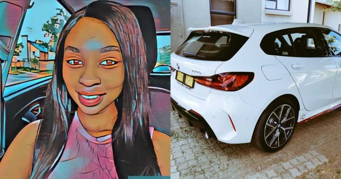 Lady Leaves SA Super Jealous After Spoiling Herself With a Sporty BMW