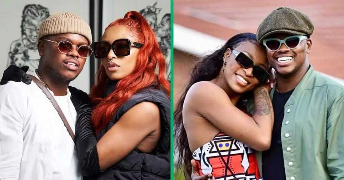 DJ Zinhle and Mörda were affectionate in a new TikTok video. DJ Zinhle and Mörda were affectionate in a new TikTok video.