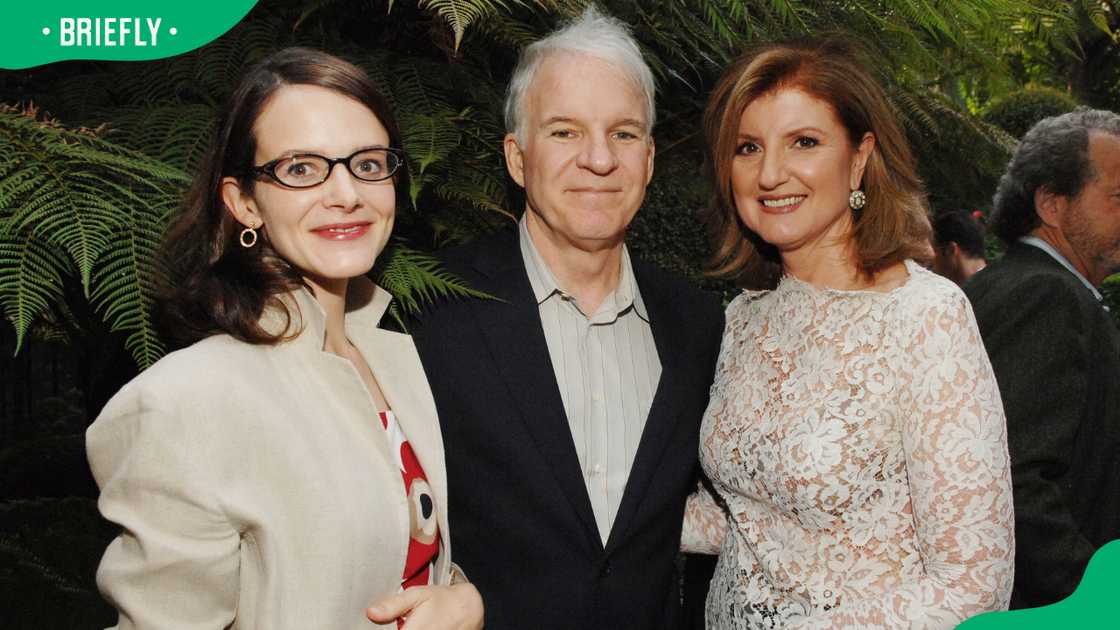 Ann Stringfield and Steve Martin in Beverly Hills Ann Stringfield and Steve Martin in Beverly Hills