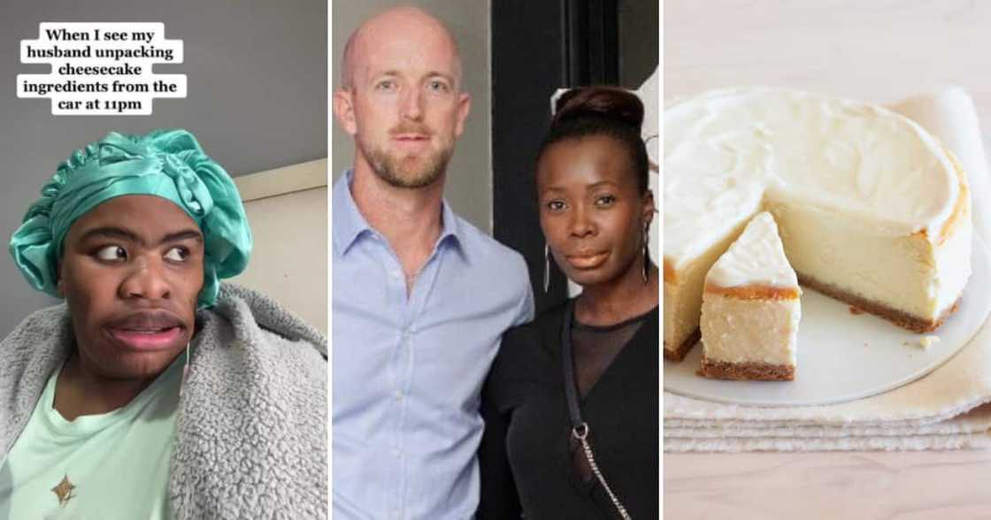 Sonia Booth, Matthew Booth, cheese cake and Mzansi TikTok star Paballo Kgware Sonia Booth, Matthew Booth, cheese cake and Mzansi TikTok star Paballo Kgware