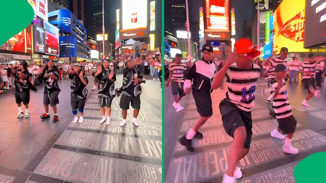 The CPC Stars dance group wowed onlookers with an energetic street performance in Times Square, NYC