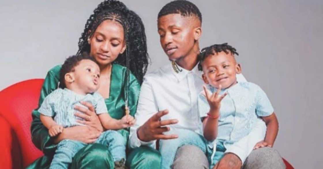 Emtee, 'Roll Up', hit maker, rapper, artist, musician, performance in Zimbabwe, wife Nicole Ndevu