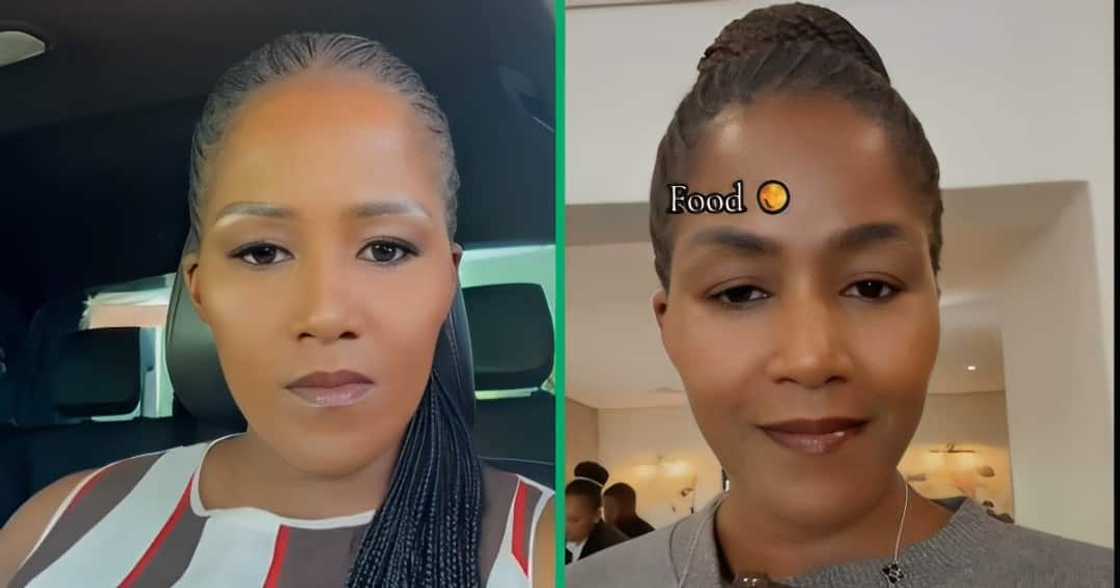 A lady took her to TikTok to showcase the gift she had received from her helper. A lady took her to TikTok to showcase the gift she had received from her helper.