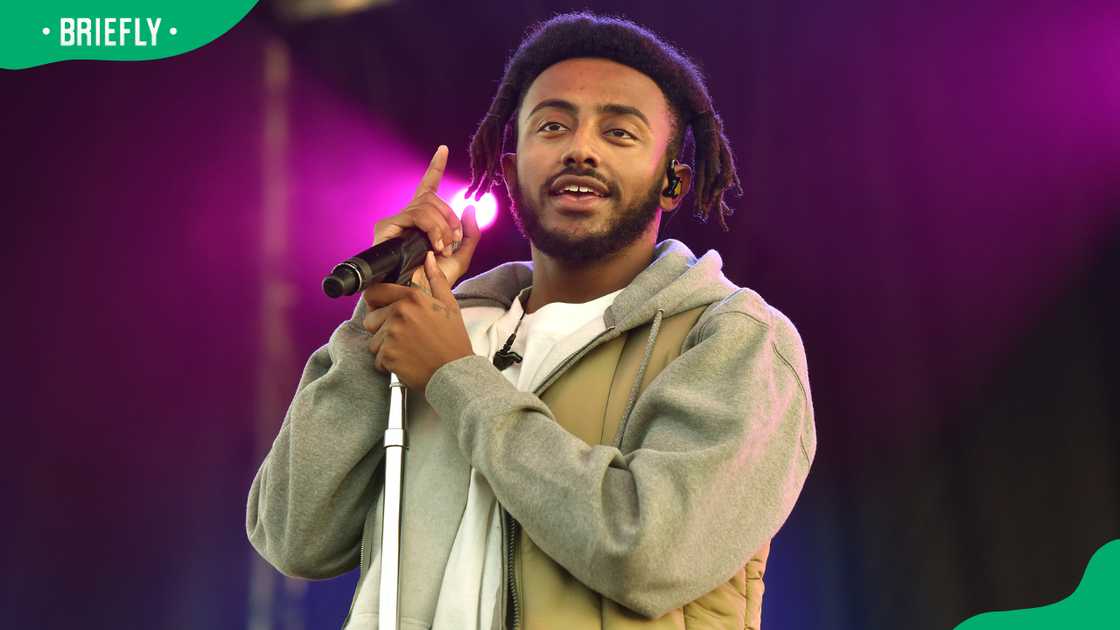 Rapper Aminé in Oakland Rapper Aminé in Oakland