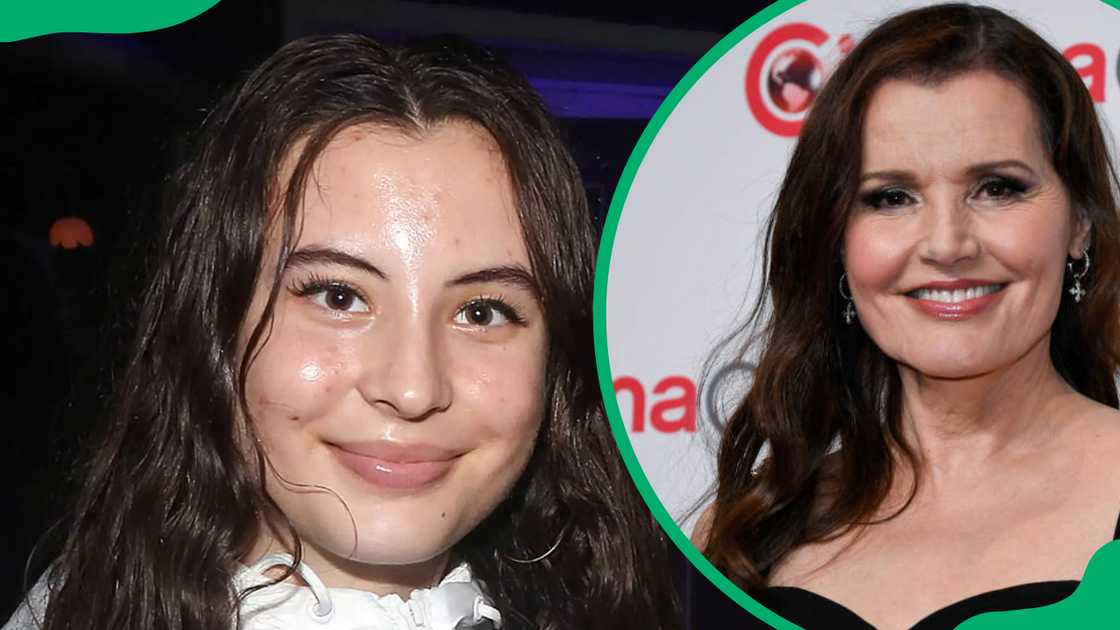 Alizeh is Geena Davis' daughter Alizeh is Geena Davis' daughter