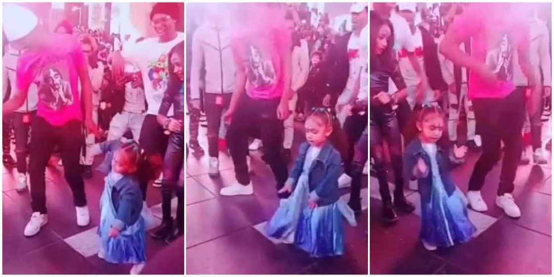 Little girl wows many with fast body movements to CKay's song Love Nwantiti Little girl wows many with fast body movements to CKay's song Love Nwantiti