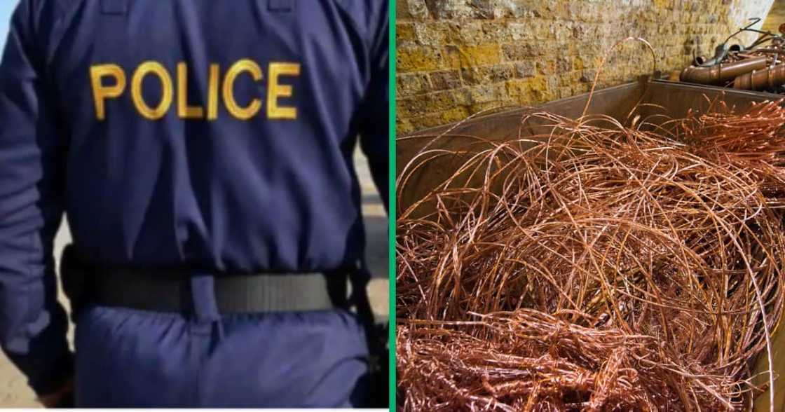 R50 million worth of stolen copper recovered. R50 million worth of stolen copper recovered.