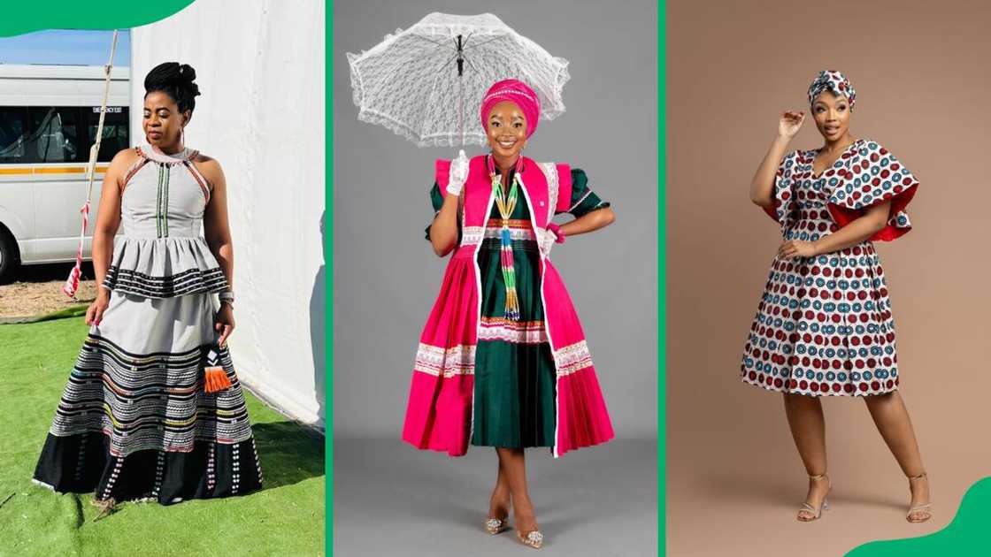 Shweshwe traditional dresses Shweshwe traditional dresses