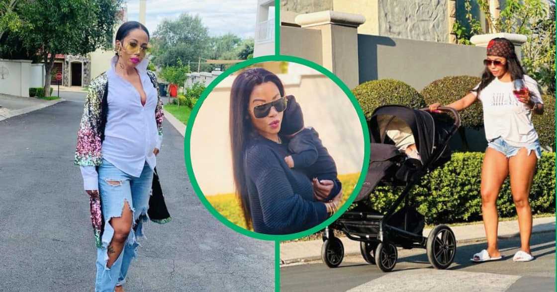 Kelly Khumalo shares video of baby Luna Kelly Khumalo shares video of baby Luna