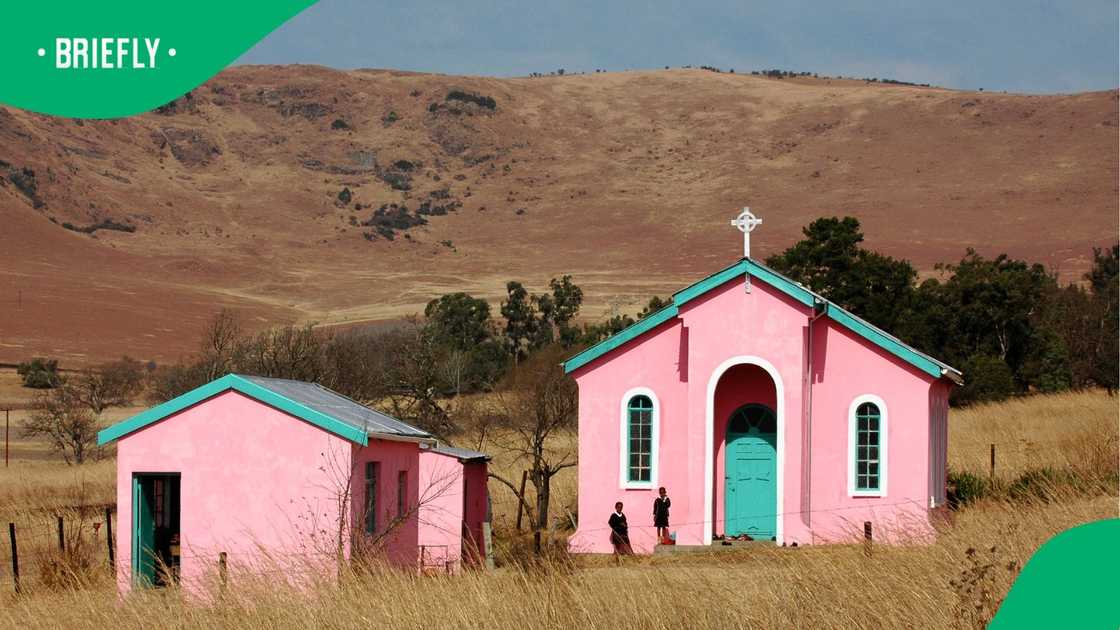 The group established a fenced settlement known as iKhaya Labafundi, translated as Home of the Disciples