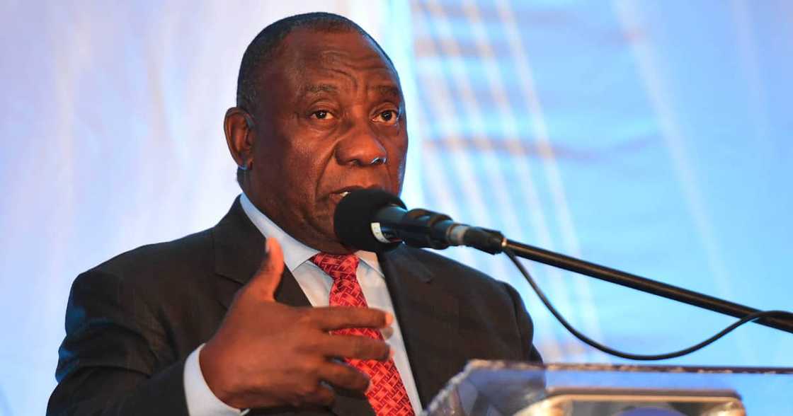 South African President Cyril Ramaphosa