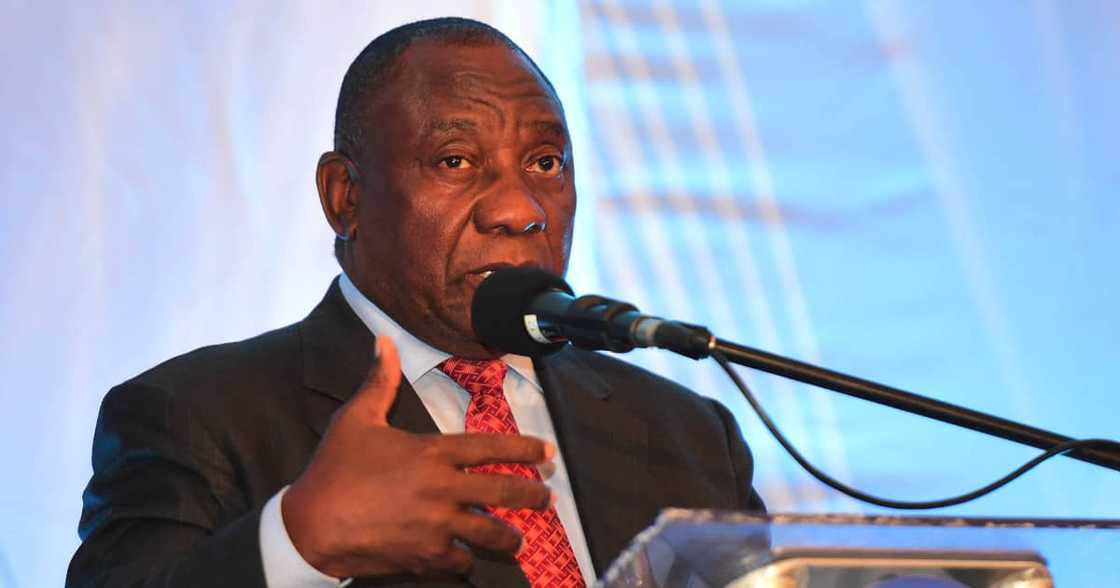 South African President Cyril Ramaphosa South African President Cyril Ramaphosa