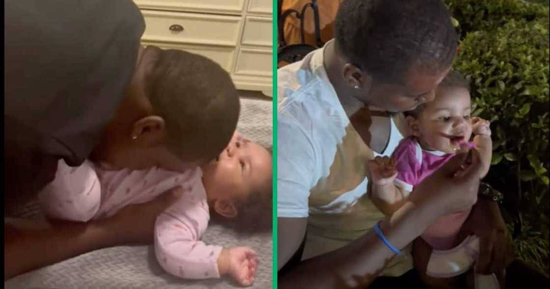 A man stepped up as a dad after impregnating his girlfriend A man stepped up as a dad after impregnating his girlfriend